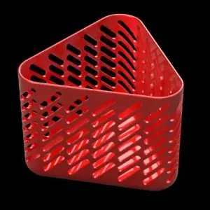 Triangular Office pen container B