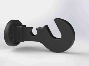Wall Hook with Old Railways Train Style