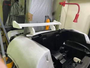 Spoiler for power wheels