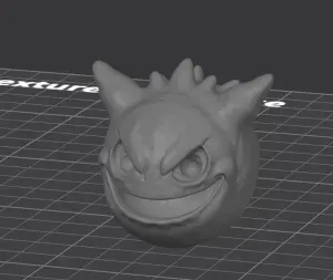 Gengar Realistic Skull - Bone Series