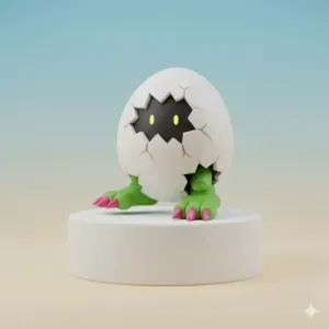Digitamamon Digimon Creature Model