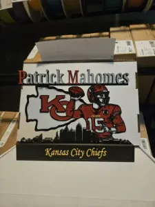 NFL - Kansas City Chiefs Patrick Mahomes display