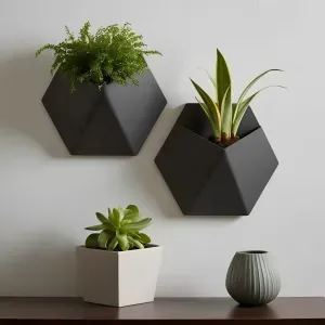 Wall-Mounted Minimalist Plant Pot – Planter Decoration