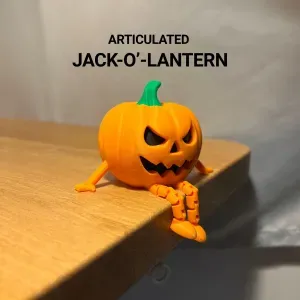 Articulated Jack-O’-Lantern Buddy