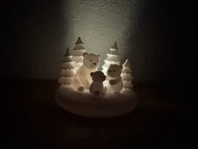 Bear Island with LED Tea Light Recess — Фото 2 из 9