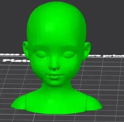 The doll's head Голова куклы
