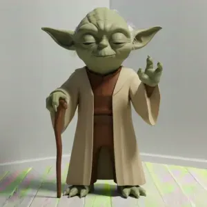 Master Yoda - low poly