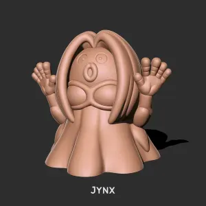 Jynx pokemon fan art 3d print model