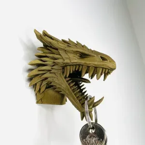 Dragon Keychain Wall Organizer