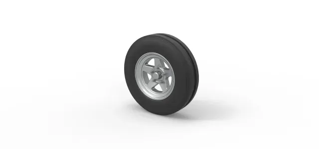 Front tractor wheel Version 2 Scale 1:25 — Фото 7 из 9