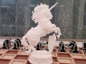 White Unicorn (White Knight)