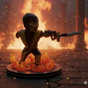 Quantum Mortal Kombat Scorpion
