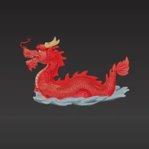 Chinese Dragon for Dragon Boat Festival