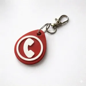 NFC-Ready Call Me V2 Keychain