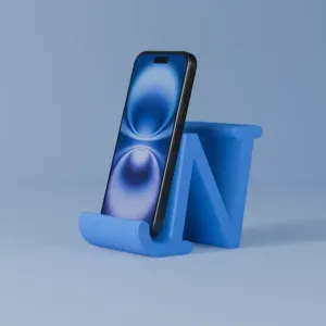 PORTA CELULAR LETRA N