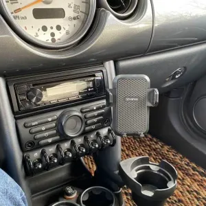 Car Phone Holder - Mini Cooper R50, R52, R53 - ball mount
