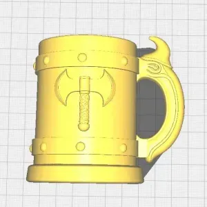Caneca Viking Medieval Cerveja