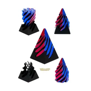 Fidget Pyramid Helix Screw