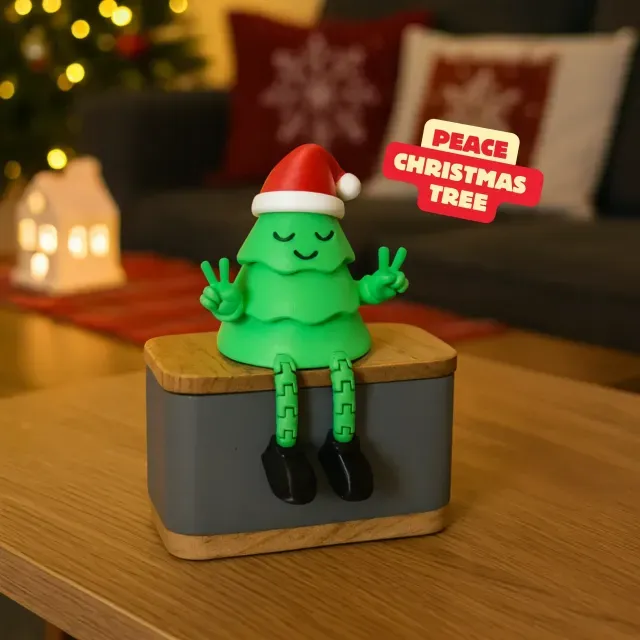 PEACE CHRISTMAS TREE / ARTICULATED BUDDY — Фото 5 из 9