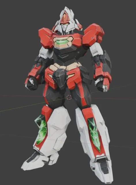 GENERAL Daimos – Modernized Mecha / Sci-Fi Action Statue 3D — Фото 4 из 5