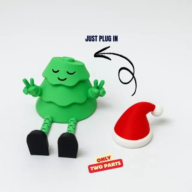 PEACE CHRISTMAS TREE / ARTICULATED BUDDY — Фото 4 из 9