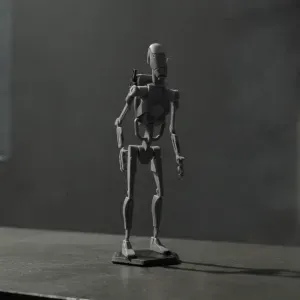 Star Wars | Articulated B1 Battle Droid Modular | Kit Card