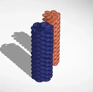 Really tall spiral fidget toy