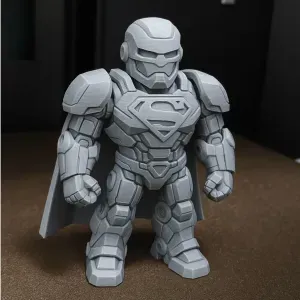 Mecha Superman Statue