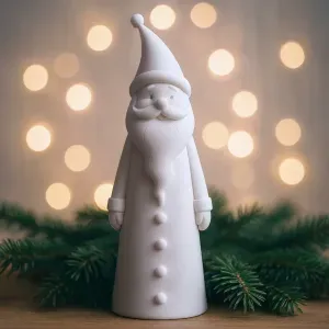 Tall Santa Claus Figurine Minimalist Christmas Decoration