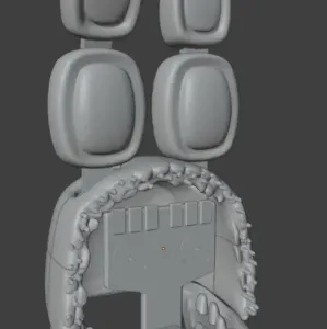 Withered Bonnie mask