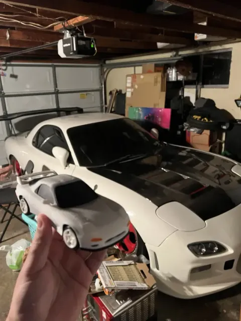 Mazda RX-7 (FD3S) Kit Card (1:24 scale) — Image 6 of 9
