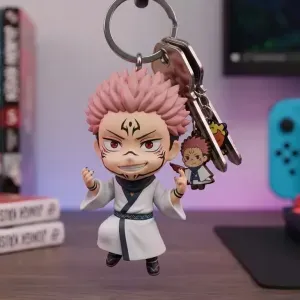 Ryomen Sukuna Chibi Keychain | Anime STL