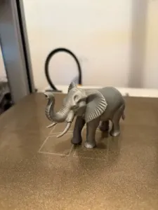 Realistic Elephant Statue –Detailed 3D Print Decor