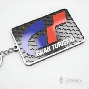 Gran Turismo logo keychain