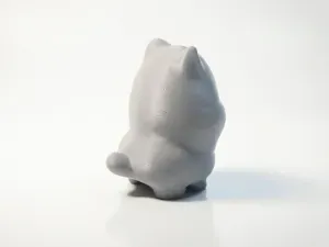 Cute Dog Figurine Chibi Animal 3D Printable