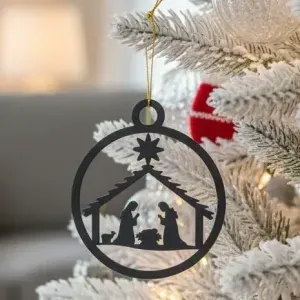 Christmas Ornament "Sacred Nativity"
