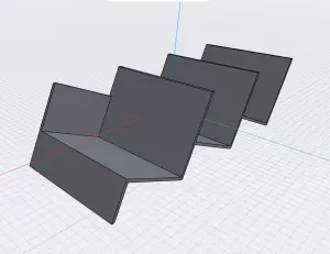 Trading card sorting tray for TCG CCG - 3d print STL file