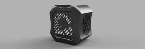 Ender 3V2 Hotened cover with screw threads