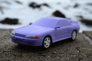 Nissan Skyline GTR R32 Kit Card (1:24 scale)