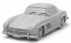 300 SL Gullwing Car Miniature – 1:43 Scale | CubeMe AI Model