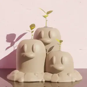 Dugtrio - Pokemon Pot Plant