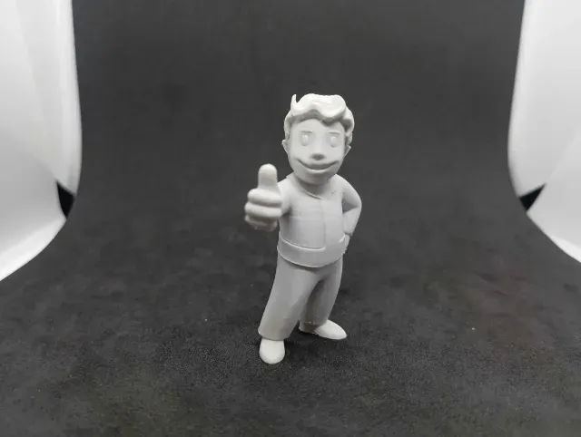 Fallout Inspired Vault Boy Mascot Toy Figurine — Фото 4 из 9