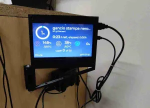 Supporto da parete per display da 7 pollici tipo G