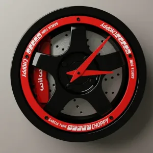 Mags Wall Clock Rays Garcia Speed Choppy