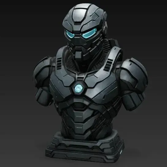 Bust of Elite Soldier