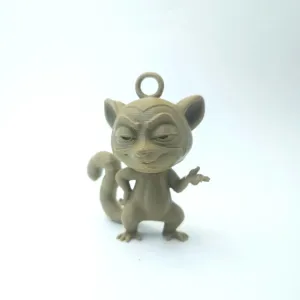 🐒 Sassy Lemur Keychain – Cute Attitude 3D Printable Model