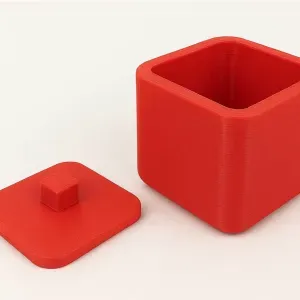 Tea, Coffee & Sugar Storage Pots with Lids (10cm x 10cm x 10