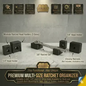 The Omni-Mount Modular Ratchet Organizer