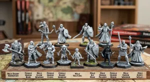 Character Collection Mega Pack – Fantasy D&D Miniature Set