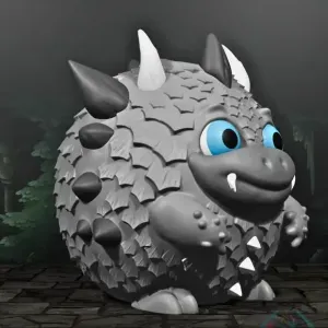 Cute Dragon Piggy Bank With Twist Cap